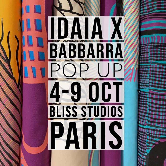 Pop Up IDAIA X BABBARRA à Paris